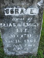 Lee, Cora E